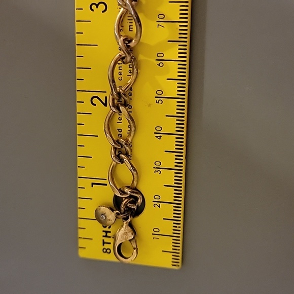 J Crew Nude Tan Beige Clear Faux Gemstone Gold Tone Fashion Costume Necklace - Picture 14 of 16